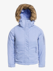 0 Meade - Insulated Snow Jacket for Girls Purple ERGTJ03143 Roxy