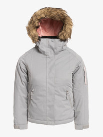 0 Meade - Veste de snow isolante pour Fille Gris ERGTJ03143 Roxy