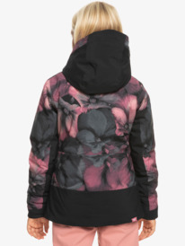 2 Silverwinter - Technical Snow Jacket for Girls 8-16 Black ERGTJ03158 Roxy