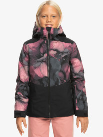 0 Silverwinter - Technical Snow Jacket for Girls 8-16 Black ERGTJ03158 Roxy