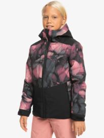 1 Silverwinter - Technical Snow Jacket for Girls 8-16 Black ERGTJ03158 Roxy