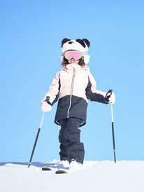 1 Bamba - Snowboardjack voor Meisjes 8-16 Pink ERGTJ03173 Roxy