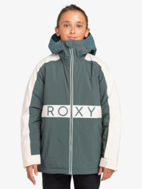 4 Snowmist - Veste de snow pour Filles 8-16 ans Bleu ERGTJ03174 Roxy