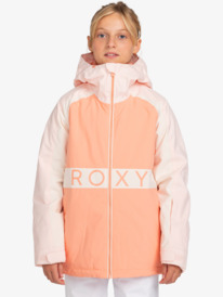 0 Snowmist - Schneejacke für Mädchen 8 - 16 Rosa ERGTJ03174 Roxy