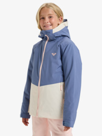 1 Silverwinter - Snowboardjack voor Meisjes 8-16 Blue ERGTJ03176 Roxy