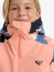 2 Silverwinter - Chaqueta para Nieve para Chicas (8 - 16 años) Rosa ERGTJ03176 Roxy