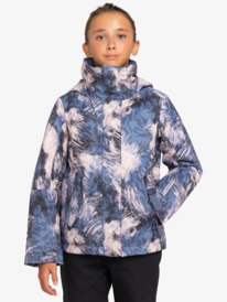 0 Roxy Jetty - Snow Jacket for Girls 8 - 16 Blue ERGTJ03178 Roxy