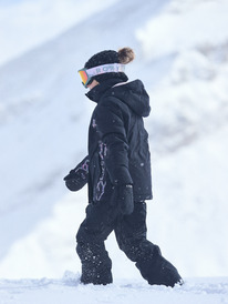 1 Galaxy - Snowboardjack voor Meisjes 8-16 Black ERGTJ03179 Roxy