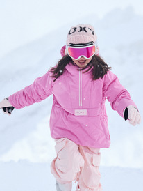 0 Radiant Lines Overhead - Chaqueta para Nieve para Chicas (8 - 16 años) Rosa ERGTJ03182 Roxy