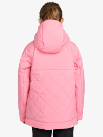 6 Radiant Lines Overhead - Snow Jacket for Girls 8 - 16 Pink ERGTJ03182 Roxy