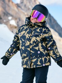 0 Askamoon - Casaco técnico de snow para raparigas 8-16 Beige ERGTJ03191 Roxy