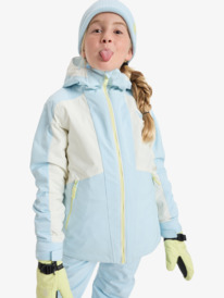 0 Dreamountains 10K - Technisch Snowjack voor Meisjes 8-16 Blue ERGTJ03193 Roxy