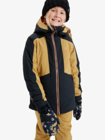 1 Dreamountains 10K - Veste de snow technique pour Fille 8-16 ans Noir ERGTJ03193 Roxy
