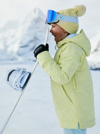 2 Radiant Lines Overhead 10K - Technisch Snowjack voor Meisjes 8-16 Yellow ERGTJ03194 Roxy