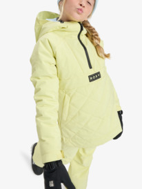 1 Radiant Lines Overhead 10K - Technisch Snowjack voor Meisjes 8-16 Yellow ERGTJ03194 Roxy