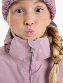 4 Meade 10K - Technisch Snowjack voor Meisjes 8-16 Pink ERGTJ03196 Roxy