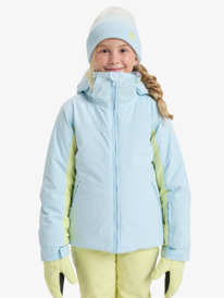 1 Free Jet Block 10K - Technisch Snowjack voor Meisjes 8-16 Blue ERGTJ03197 Roxy