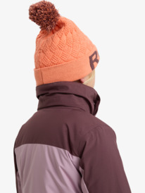 10 Free Jet Block 10K - Funktionelle Snow-Jacke mit Kapuze für Mädchen 8-16 Rosa ERGTJ03197 Roxy