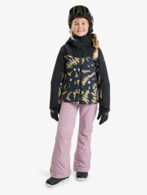 2 Free Jet Block - Chaqueta técnica snow para chicas 8-16 Beige ERGTJ03197 Roxy