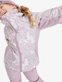1 Free Jet 10K - Technisch Snowjack voor Meisjes 8-16 Pink ERGTJ03198 Roxy