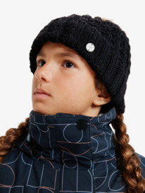 4 Roxy Jetty - Technical Snow Jacket for Girls 8-16 Black ERGTJ03199 Roxy