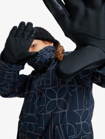 2 Roxy Jetty - Technical Snow Jacket for Girls 8-16 Black ERGTJ03199 Roxy