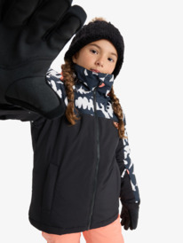 1 Galaxy - Technical Snow Jacket for Girls 8-16 Black ERGTJ03200 Roxy