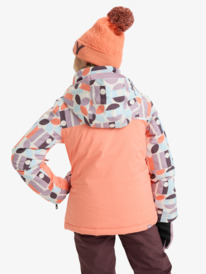 4 Galaxy - Technical Snow Jacket for Girls 8-16 White ERGTJ03200 Roxy