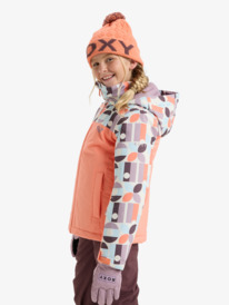 2 Galaxy - Technical Snow Jacket for Girls 8-16 White ERGTJ03200 Roxy