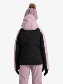 3 Snowsylva 10K - Veste de snow technique pour Fille 8-16 ans Noir ERGTJ03202 Roxy