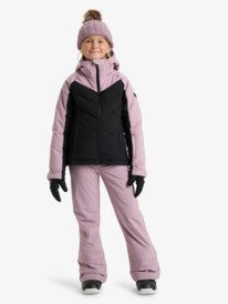 2 Snowsylva 10K - Veste de snow technique pour Fille 8-16 ans Noir ERGTJ03202 Roxy