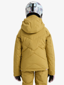 3 Snowsylva 10K - Veste de snow technique pour Fille 8-16 ans Beige ERGTJ03202 Roxy