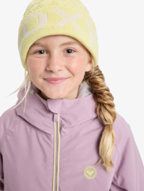 4 Hekla Ice 10K - Funktionelle Snow-Jacke mit Kapuze für Mädchen 8-16 Rosa ERGTJ03204 Roxy