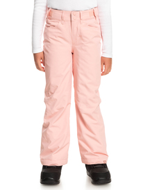 0 Backyard - Insulated Snow Pants for Girls Pink ERGTP03039 Roxy