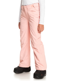 1 Backyard - Insulated Snow Pants for Girls Pink ERGTP03039 Roxy