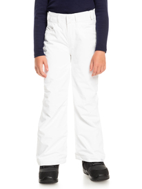 0 Backyard - Pantalon de snow isolant pour Fille Blanc ERGTP03039 Roxy