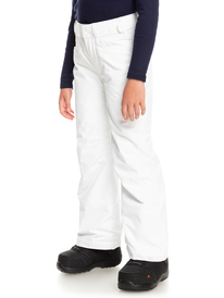 1 Backyard - Pantalon de snow isolant pour Fille Blanc ERGTP03039 Roxy