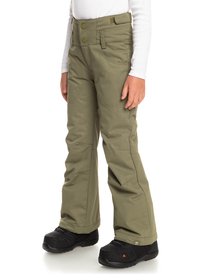 1 Diversion - Geïsoleerde Snowbroek voor Meisjes Beige ERGTP03042 Roxy