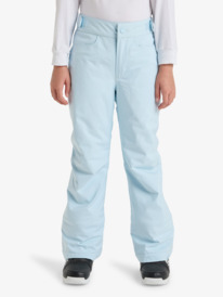 1 Backyard Girl - Pantalón técnico de snow para chicas 8-16 Azul ERGTP03059 Roxy