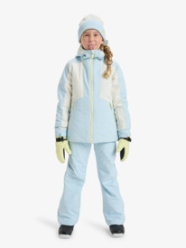 3 Backyard Girl - Pantalón técnico de snow para chicas 8-16 Azul ERGTP03059 Roxy