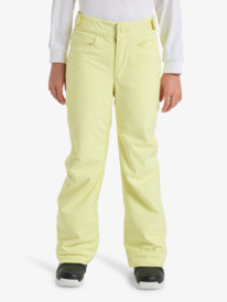 0 Backyard Girl 10K - Technische Snowbroek voor Meisjes 8-16 Yellow ERGTP03059 Roxy