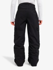 roxy, Banky Ice Girl - Technical Snow Pants for Girls 8-16, TRUE BLACK (kvj0) 4 Banky Ice Girl - Technical Snow Pants for Girls 8-16 Black ERGTP03060 Roxy