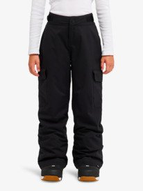 roxy, Banky Ice Girl - Technical Snow Pants for Girls 8-16, TRUE BLACK (kvj0) 0 Banky Ice Girl - Technical Snow Pants for Girls 8-16 Black ERGTP03060 Roxy