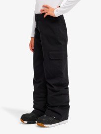 roxy, Banky Ice Girl - Technical Snow Pants for Girls 8-16, TRUE BLACK (kvj0) 1 Banky Ice Girl - Technical Snow Pants for Girls 8-16 Black ERGTP03060 Roxy