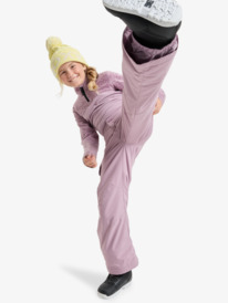 3 Banky Ice Girl - Technical Snow Pants for Girls 8-16 Pink ERGTP03060 Roxy