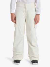 1 Banky Ice Girl - Pantalon de snow technique pour Fille 8-16 ans Blanc ERGTP03060 Roxy