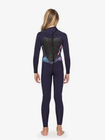 1 4/3mm Syncro Series - Back Zip GBS Wetsuit for Girls 8-16  ERGW103016 Roxy