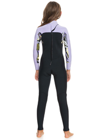 4 4/3mm Swell Series 2022 - Traje de Surf con Cremallera en la Espalda para Chicas Negro ERGW103057 Roxy