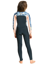 3 4/3mm Swell Series - Traje de Surf con Cremallera en el Pecho para Chicas Azul ERGW103058 Roxy