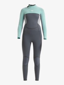 8 3/2mm Prologue - Combinaison de surf back zip pour Fille 8-16 ans Vert ERGW103065 Roxy
